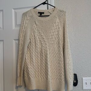 Banana republic cable knit sweater size small